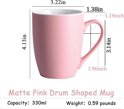 Coffee Mugs Set of 6, 12oz Ceramic Coffee Mugs - Image 3