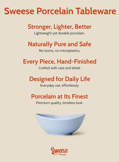 Sweese Porcelain Small Bowls 4 oz Set of 6 - Image 7