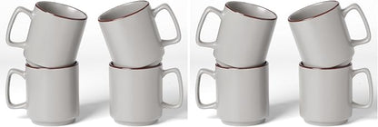 famiware Coffee Mugs Set of 4, Nebula 14oz Coffee Mugs, Ceramic Cup Set by Famiware