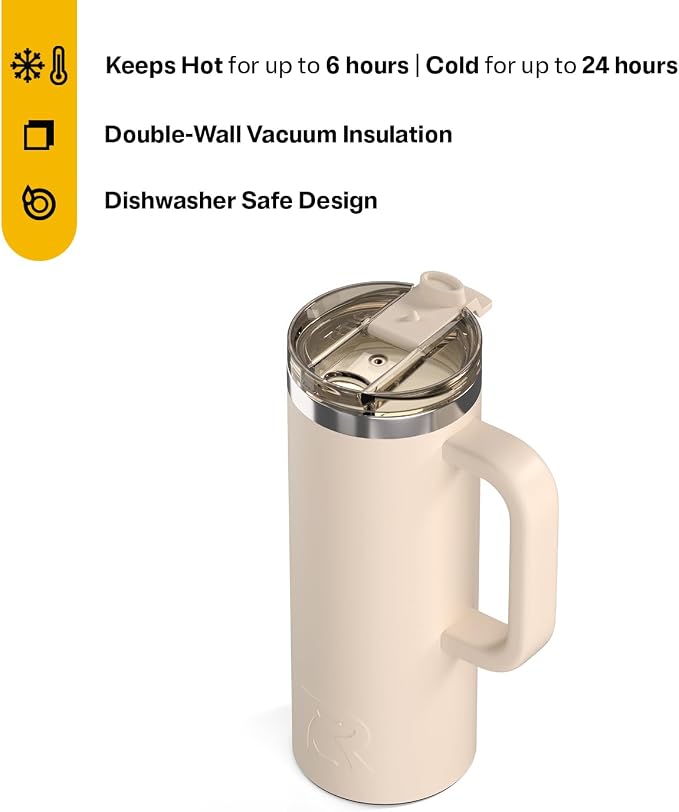 RTIC 20oz Road Trip Travel Mug - Image 2
