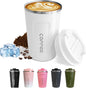 SPLMIFA Travel coffee mugs leak-proof, reusable coffee cups by SPLMIFA