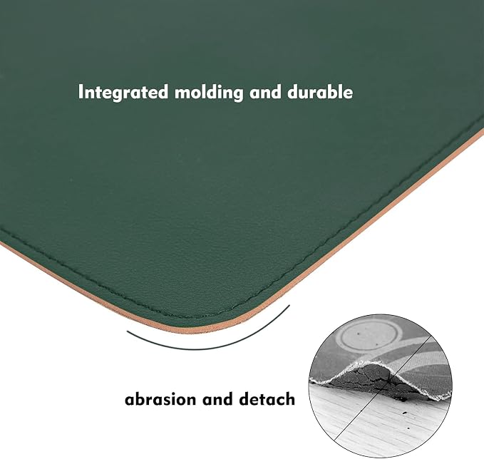 Double-Sided PU Leather & Cork Mouse Pad - Image 5