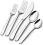 40-Piece Silverware Set for 8, Wildone Premium Stainless Steel Flatware Set by Wildone