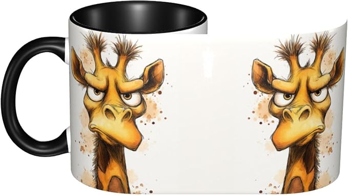 Yrebyou Giraffe Coffee Mug 11oz Ceramic Cup - Image 3