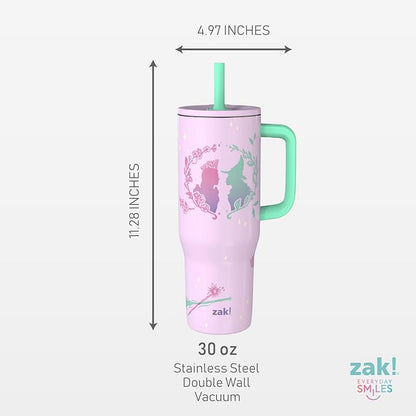 Zak Designs Wicked 30oz Spill-Proof Insulated Stainless Steel Tumbler | BPA Free - Image 8