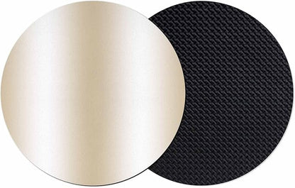Ombre Beige Coasters Set of 2, Modern Minimalist Geometric Gradient Color by PIEPLE