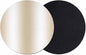Ombre Beige Coasters Set of 2, Modern Minimalist Geometric Gradient Color by PIEPLE