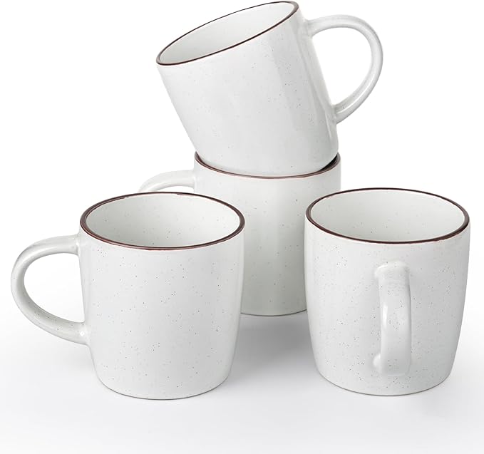 famiware Mercury Coffee Mugs 13 oz, Coffee Mugs Set of 4 by Famiware