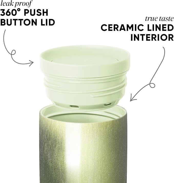 Simple Modern Insulated Travel Coffee Mug 360° Lid | 16oz | Cateye | Voyager - Image 2