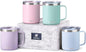SUNWILL Travel Coffee Mugs Set of 4, Insulated Tumbler by SUNWILL