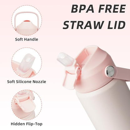 BJPKPK 18oz Insulated Water Bottle, Stainless Steel Bottle - Image 2