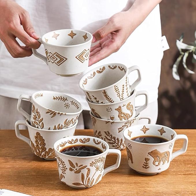 Small Ceramic Mug 1 pc, 11oz - Image 4