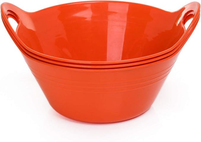 Mintra Home Plastic Bowls with Handles - Image 2