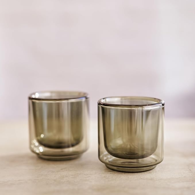 Terra Kaffe Fog Picco Espresso Glasses - 3 oz - Image 3
