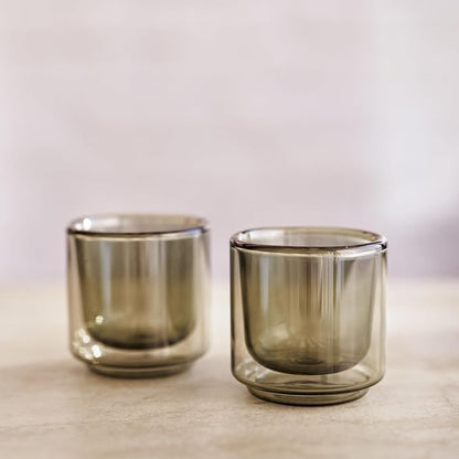 Terra Kaffe Fog Picco Espresso Glasses - 3 oz - Image 3