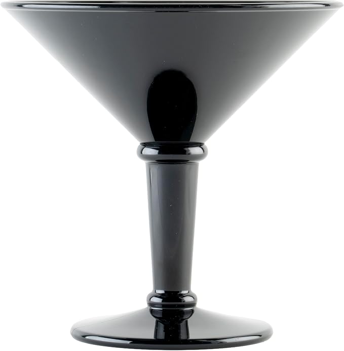 G.E.T. SW-1419-BK Shatterproof Jumbo Martini Cocktail Glass, 48 Ounce, - Image 5