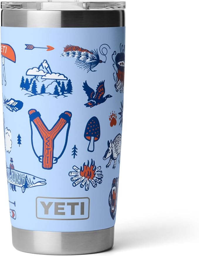 YETI Rambler 20 oz Stainless Steel Vacuum Insulated Tumbler w/MagSlider Lid by YETI