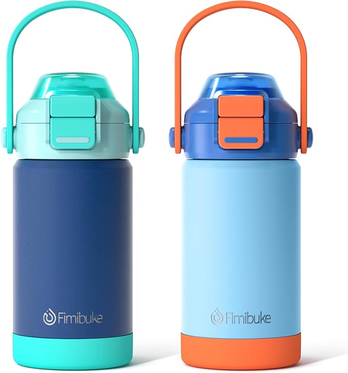 Fimibuke 14oz Kids Insulated Water Bottle by Fimibuke