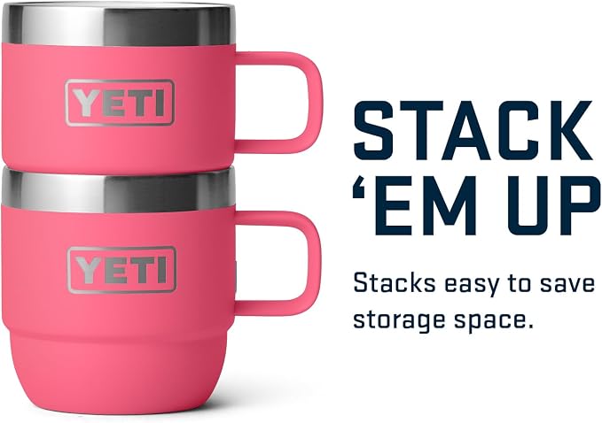 YETI Rambler 6 oz Stackable Mug, Stainless Steel, Vacuum Insulated - Image 5