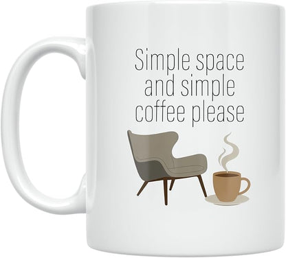 Minimalist Coffee Mug by Unknown