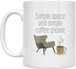 Minimalist Coffee Mug by Unknown