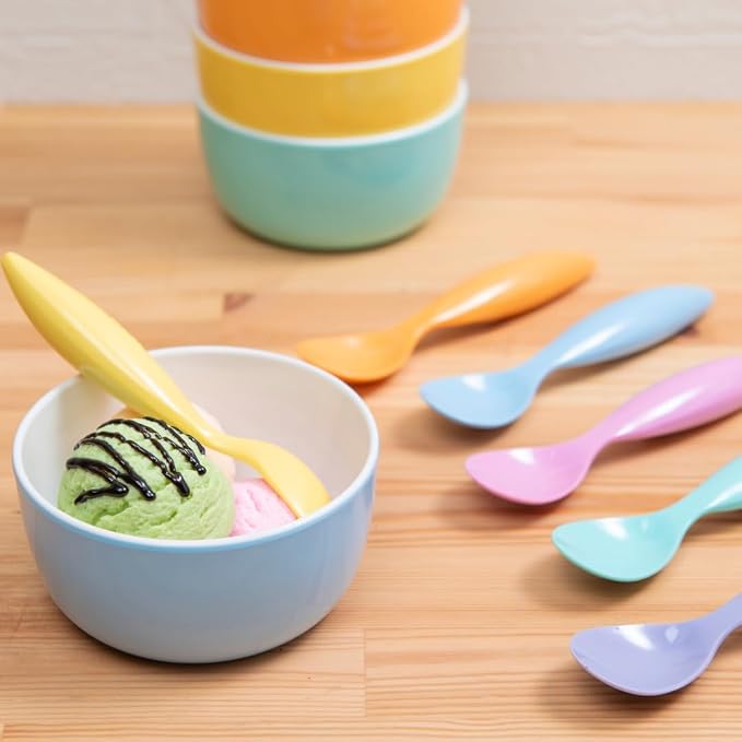Set of 6 Small ColorPop Melamine Bowls - Image 7