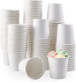 TV TOPVALUE 3 oz Paper Cups, Mini Size, Bathroom Mouthwash, Disposable Cups by TVTOPVALUE