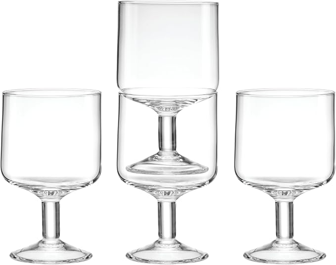 Lenox Tuscany Classics Stackable Drinkware, Dishwasher Safe, Wine Glasses - Image 2