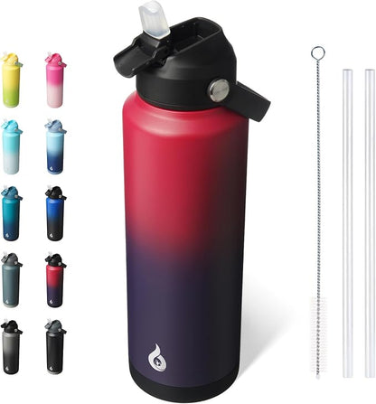 BJPKPK 40oz Insulated Water Bottle, Stainless Steel Bottle by BJPKPK