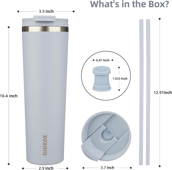 BJPKPK 34oz Coffee Tumbler - Image 2
