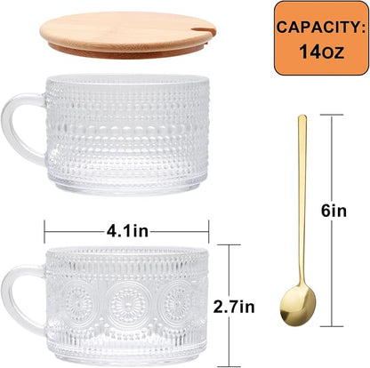 Maredash 4pcs Overnight Oats Containers - Image 2