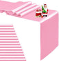 15-Pack Pink Satin Table Runner 12 x 108 Inch Long Fuchsia Bright and Smooth by Pufogu