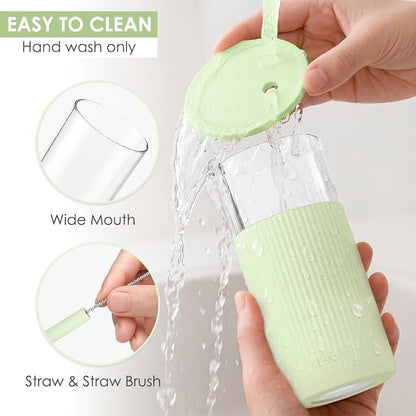 SANDJEST Glass Water Bottle - Image 3