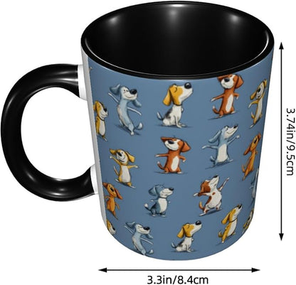 Yrebyou Dogs Coffee Mug 11oz Ceramic Cup - Image 2