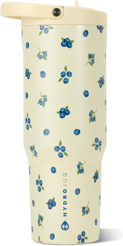 HydroJug Sport 40 oz Insulated Stainless Steel Water Bottle, Freshly Pick'd by Hydrojug