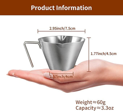 1 Pc Stainless Steel Espresso Shot Cup - Image 8