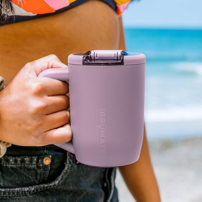 BrüMate Müv - 15oz 100% Leak Proof Insulated Coffee Mug - Stainless Steel - Image 5