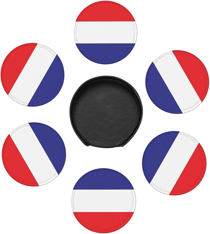 Netherlands Flag Coasters for Drinks - Image 7