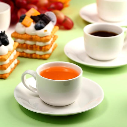 Maxdot 12 Set 2.7 OZ Porcelain Espresso Cups - Image 4