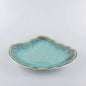 Green Ceramic Decorative Bowl – 12 In Fruit Bowl, Candy Dish, Key Bowl for Entryway Table, Trinket Dish, Ring Dish, Jewelry Tray, Porcelain Catchall for Kitchen, Bedside, Living Room Home Decor