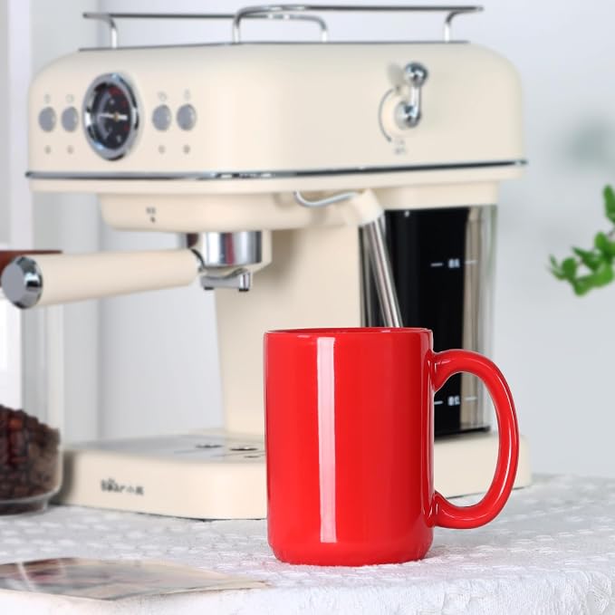 16 OZ Coffee Mug, Classic Blank Ceramic Cup - Image 5