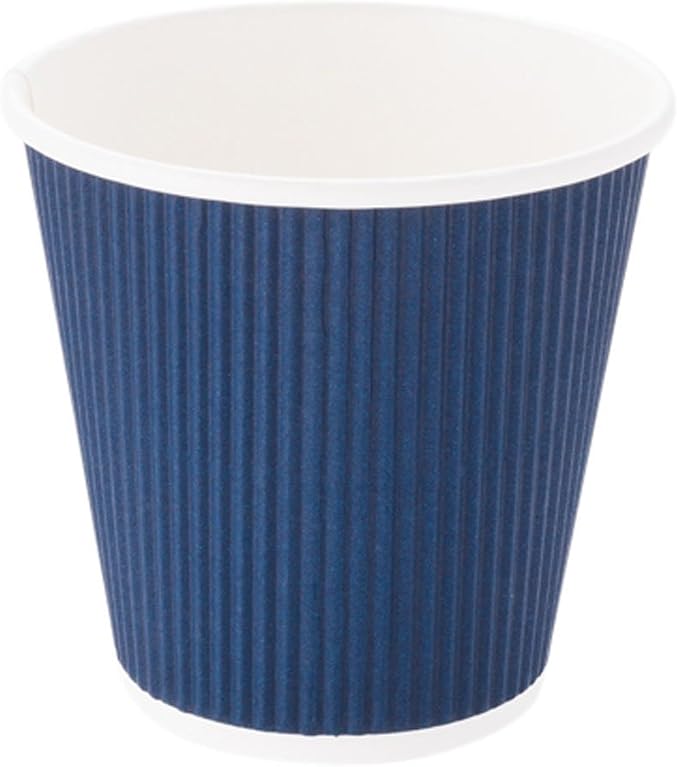 Restaurantware 8 Ounce Double Wall Disposable Coffee Cups, 500 Insulated Dark - Image 5