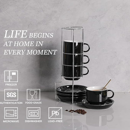 Sweejar Ceramic Espresso Cups - Image 2