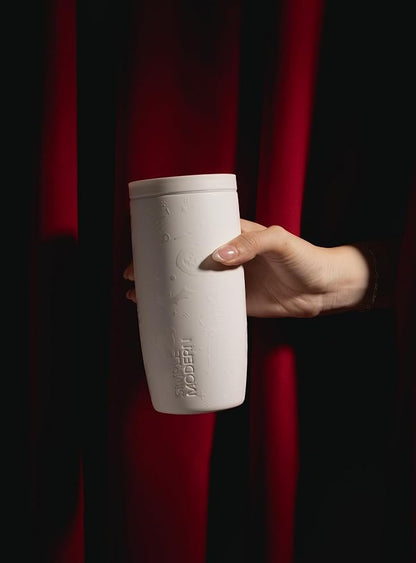 Simple Modern Halloween Travel Coffee Mug 360° Lid | 16oz | Skeletons | Voyager - Image 2