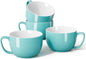 Teocera 24 oz Soup Bowls with Handles, Porcelain Large Coffee Mug Set, Jumbo by Teocera