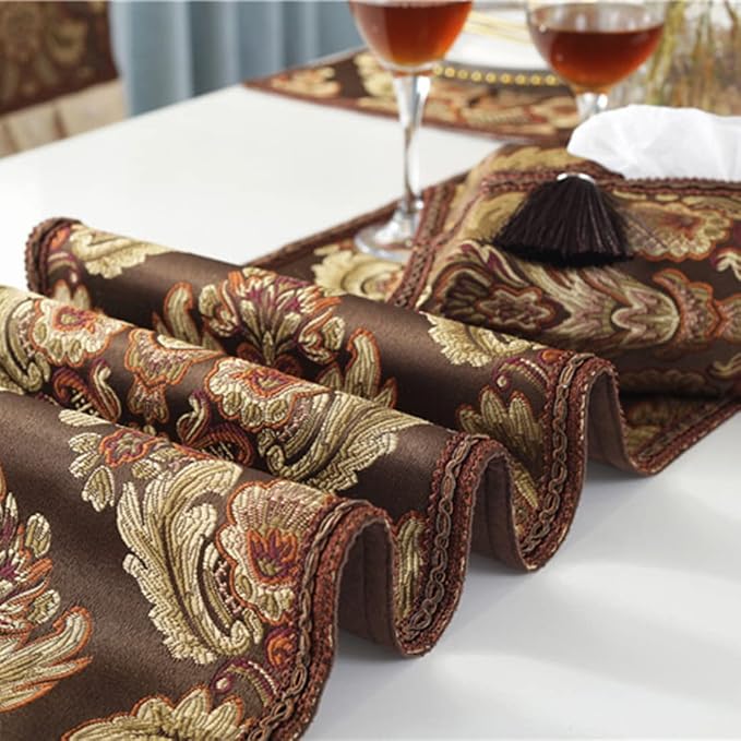 French Country Luxury Floral Pattern Table Runner - Image 3