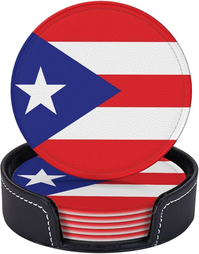 Puerto Rico Flag Coasters for Drinks - Image 6
