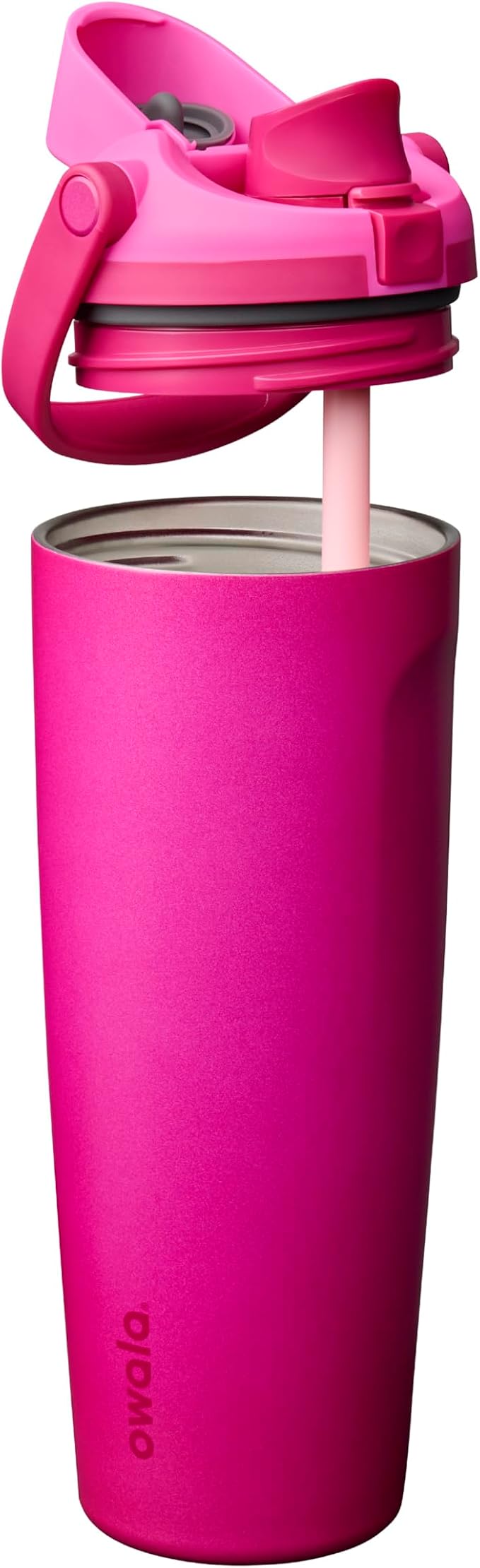 Owala FreeSip Sway Stainless Steel Water Bottle 30 oz Read My Lips - Image 2