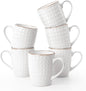 famiware Eden Coffee Mugs Sets of 6, 12 oz Ceramic Stoneware Mug Cup Set | by Famiware