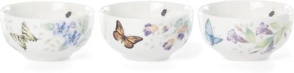 Lenox 890449 Butterfly Meadow Kitchen 3-Piece Mini Bowl Set by Lenox